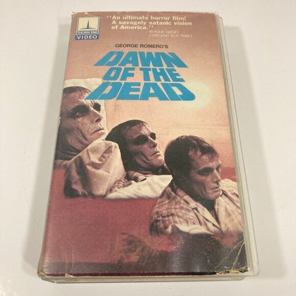 Dawn Of The Dead 1978 Thorn EMI VHS 1st Ed. Clamshell Case George Romero - Picture 1 of 7
